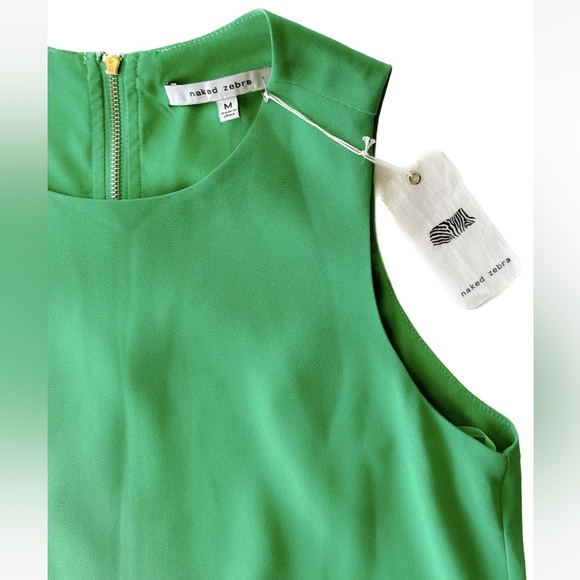 Green Silky Dress - Picture 2 of 3